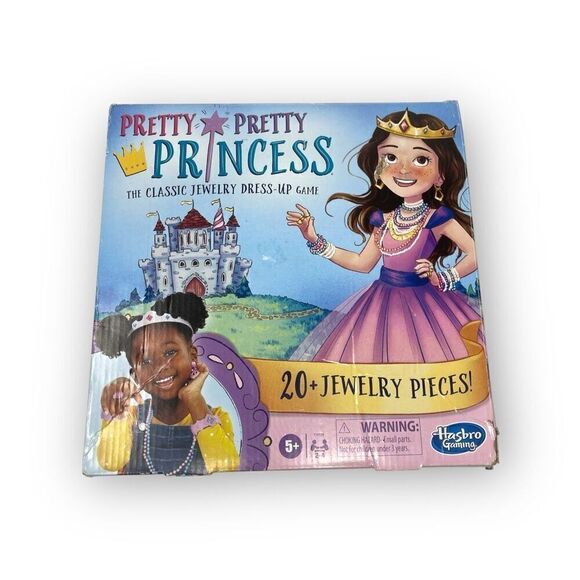 Pretty Pretty Princess Dress Up Game 2020 Incomplete No Instructions Damaged Box - Picture 4 of 8